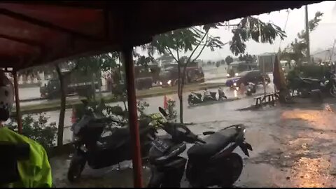 Persikabo vs Arema. The fanatical fans of Arema United arriving in Bogor City. Liga Satu Indonesia