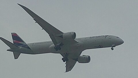 Boeing 787-9 Dreamliner CC-BGU coming from Guarulhos to Fortaleza