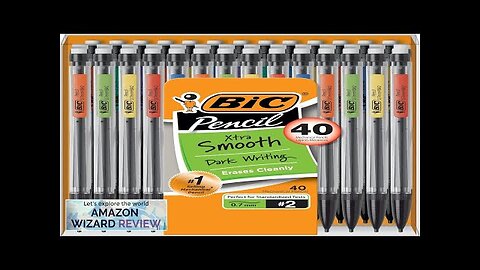 BIC Xtra-Smooth Mechanical Pencil (MPP40MJ) Medium Point (0.7mm) Perfect for the Classroom Review