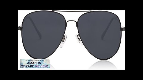 SOJOS Classic Aviator Polarized Sunglasses for Men Women Vintage Retro Style Review