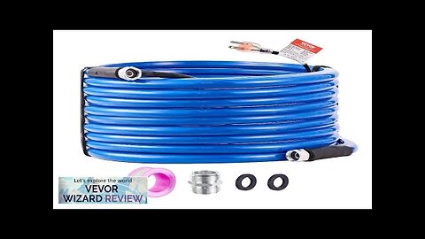 VEVOR 75ft Heated Water Hose for RV Heated Drinking Water Hose Antifreeze Review