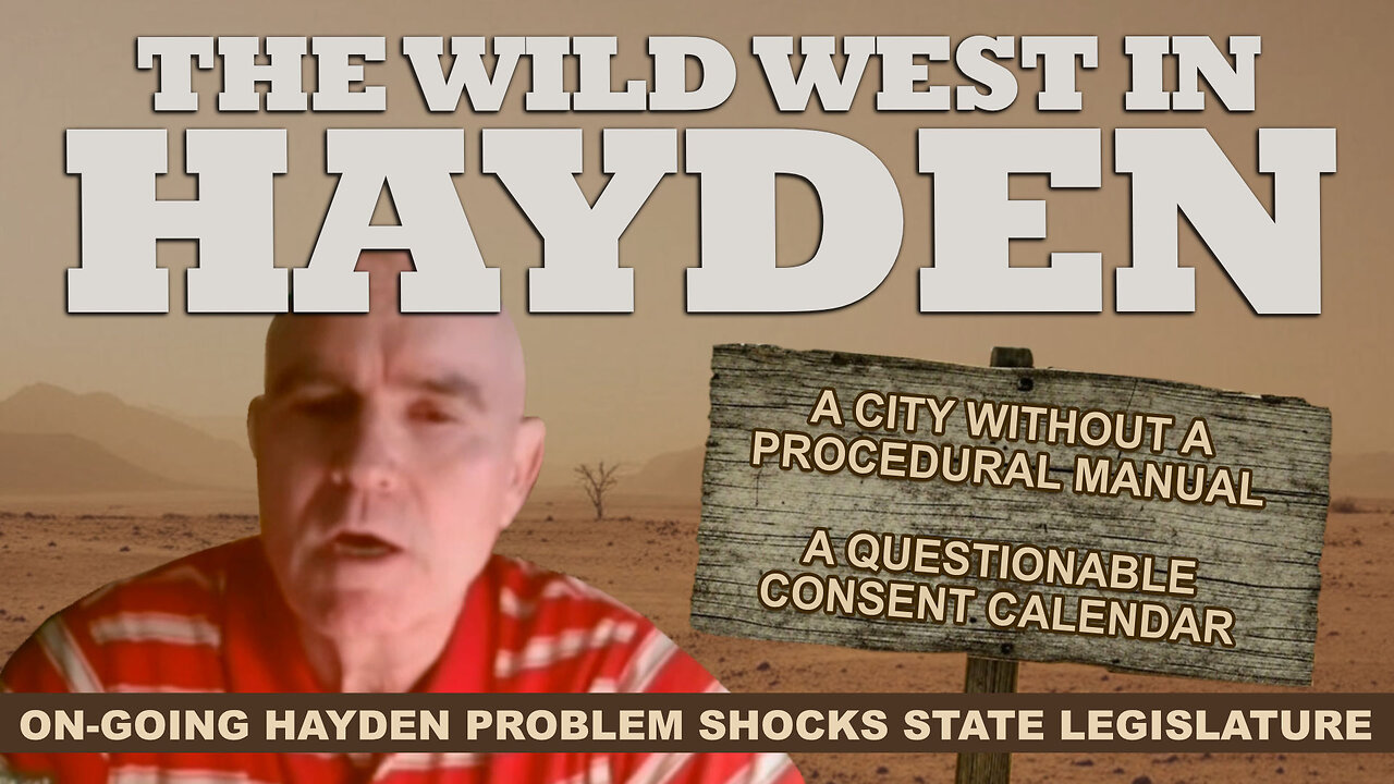 Hayden's Consent Calendar Problem Heads to Boise and Shocks Legislators