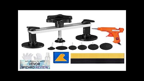 VEVOR 25 PCS Dent Repair Kit Paintless Dent Removal Kit with Bridge Review