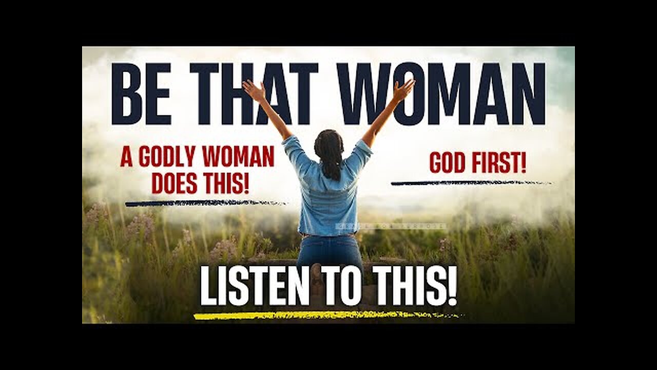 Keep Praying Woman Of God - A Praying Woman Is Powerful!