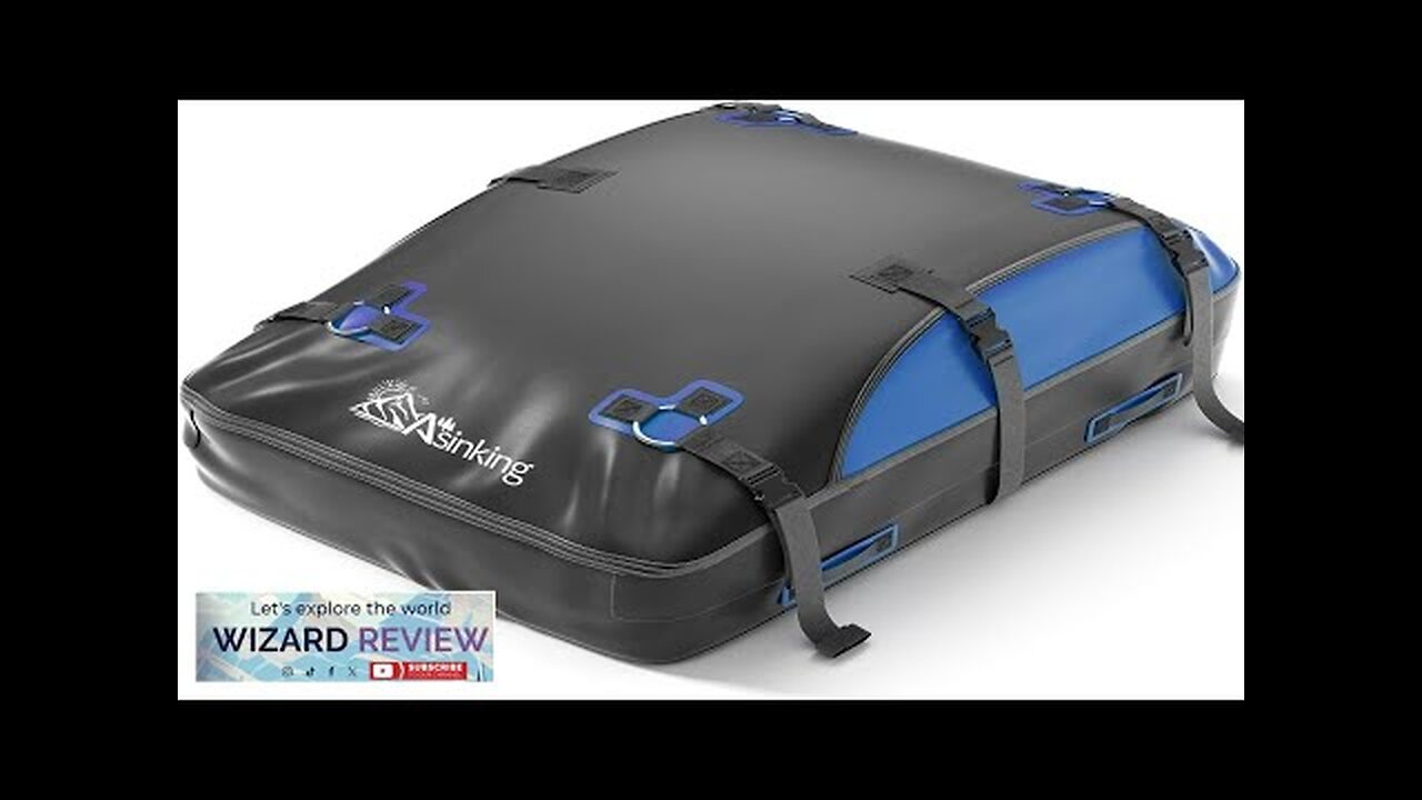 Car Rooftop Cargo Carrier Bag 20 Cubic Feet 100% Waterproof Roof Bag Review