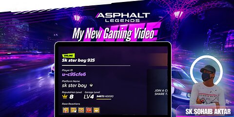 Asphalt Legends Game Start Again for sk ster Boy now join our club /i am racing for Indian country