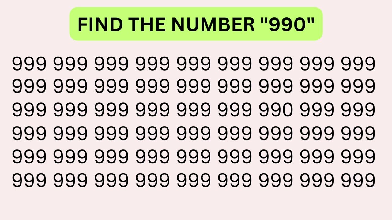 Unveiling the Mystery of the Number 990 | PSN Experiment"