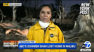 LA reporter says she only spent one night in her new home before it burned down