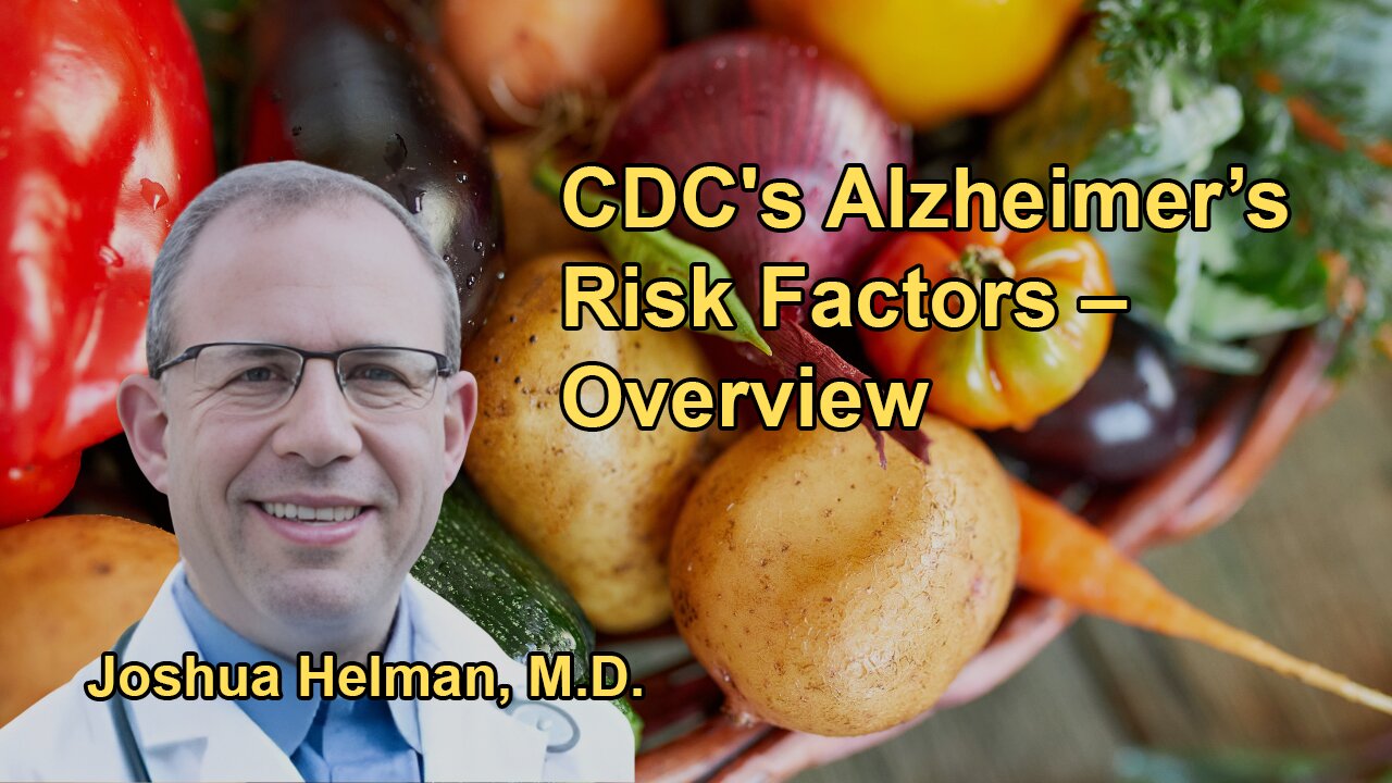 Overview of the CDC's Identified Risk Factors for Alzheimer's