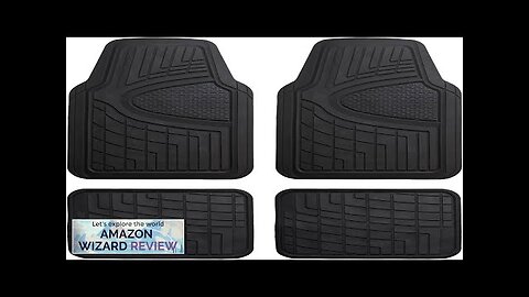 FH Group Automotive Floor Mats Heavy-Duty Rubber Floor Mats for Cars Review