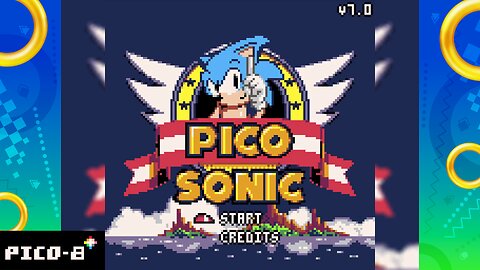 Sonic trilogy on PICO-8 | Sonic16x16, Sonic 2.5, & Pico Sonic