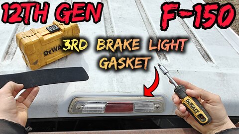 Easy DIY 2009/2014 F-150 3RD Brake Light Change!