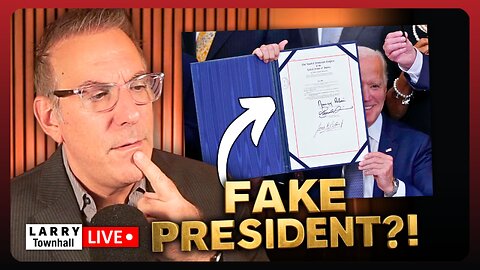 🚨Biden CAUGHT FORGING SIGNATURES?! DEFUNCT Presidency? | LARRY Live!