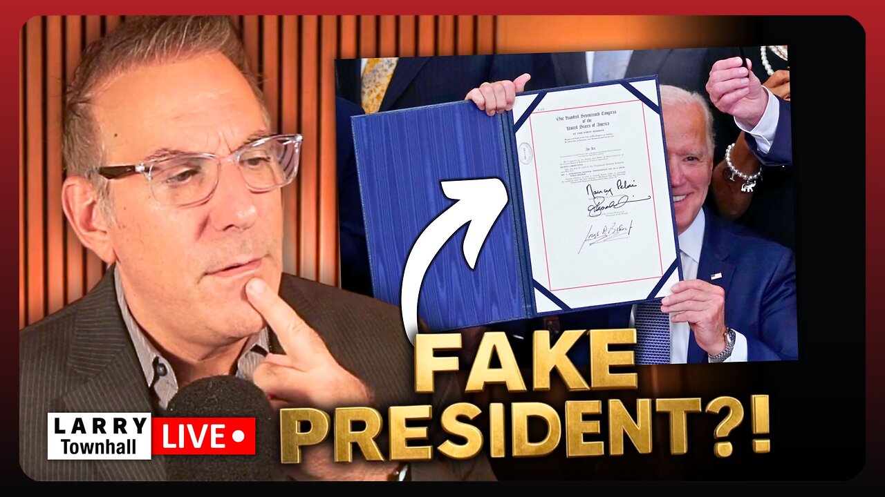 🚨Biden CAUGHT FORGING SIGNATURES?! DEFUNCT Presidency? | LARRY Live!