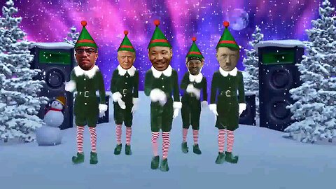 Hitler, MLK jr, Malcolm X, Trump, Jason Q Holiday Nutcracker