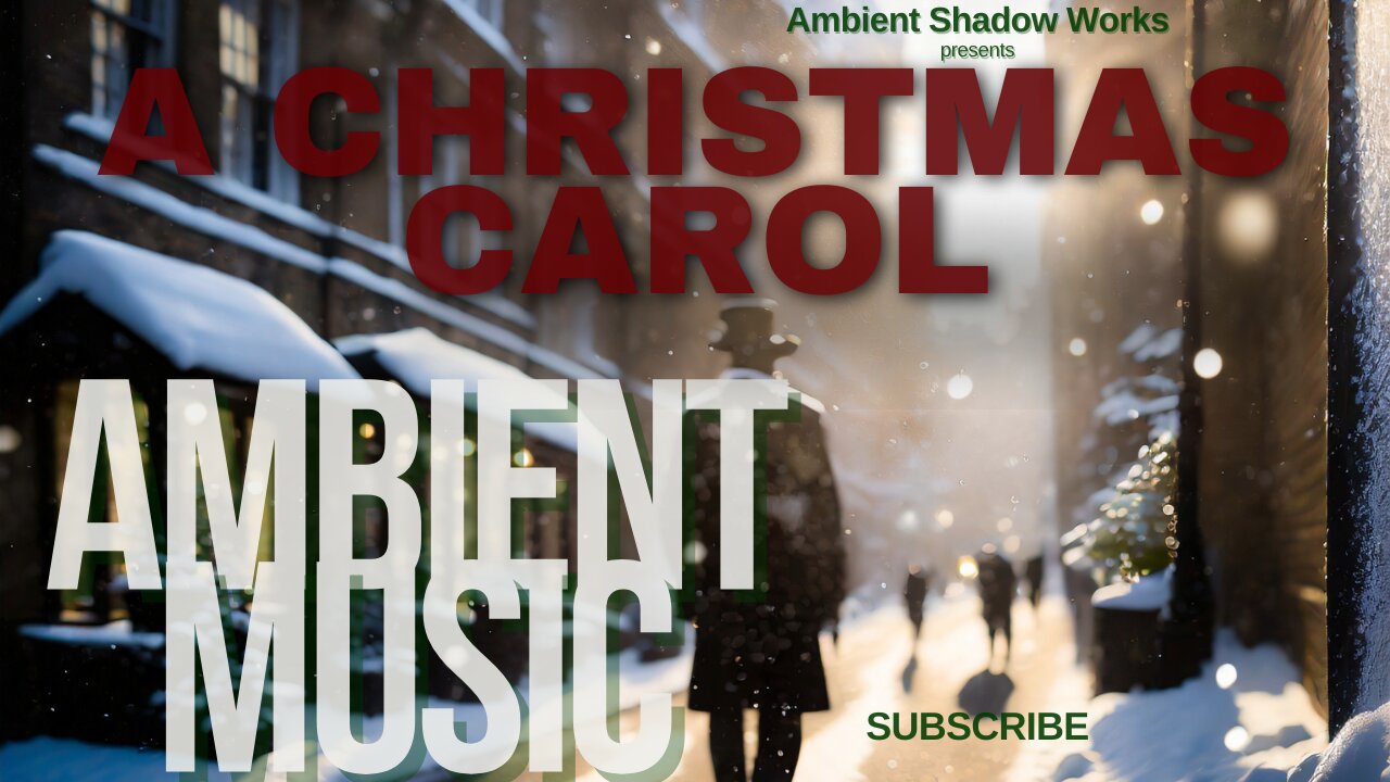 A Christmas Carol Ambience | Ambient 3 Hour Music Playlist | Classical | Christmas Music