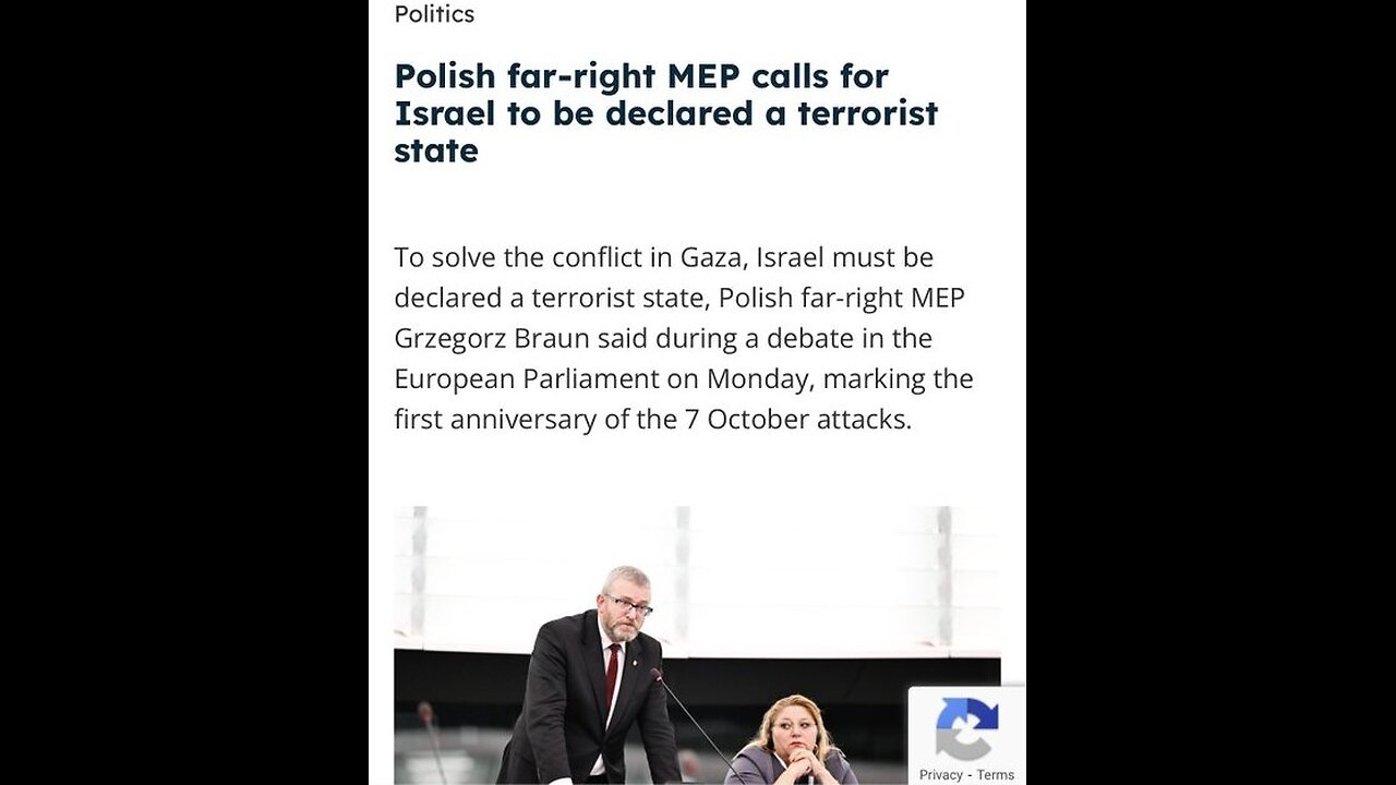 (June 2024) Poland fed up with Globalist Policies & VOTE OVERWHELMINGLY for new MEP Grzegorz Braun