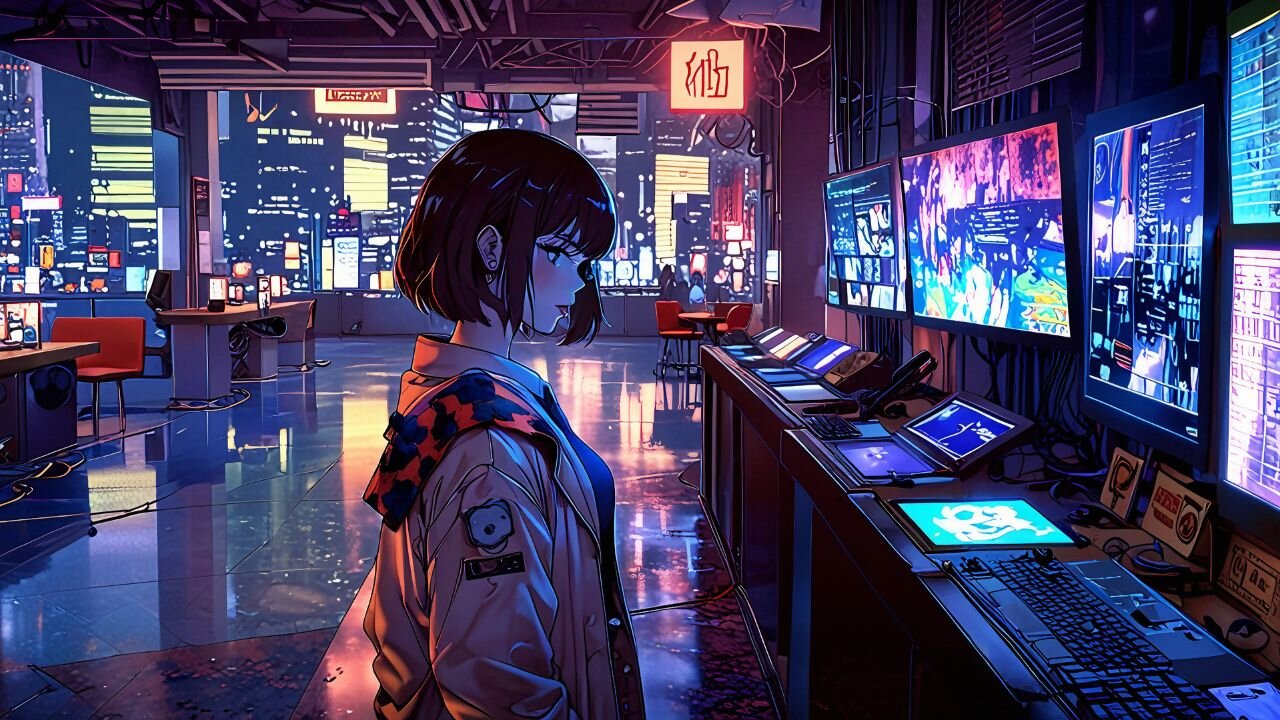 🚀 Deep Space Echoes | Futuristic Synthwave & Cyberpunk Music for Focus & Night Drive