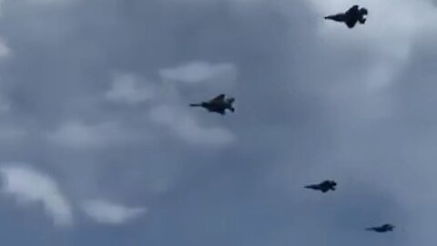 Just Stopping By To Say Hello: Israeli Jets Do A Fly By Of Nasrallah's Funeral In Beirut