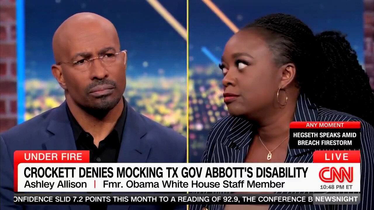 CNN Panelist Ashley Allison Knows Jasmine Crockett, Who'd Never Mock Gov. Greg Abbott