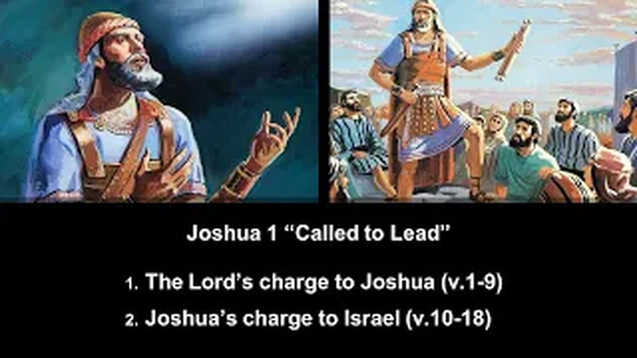 Joshua 1 “Called to Lead” - Calvary Chapel Fergus Falls