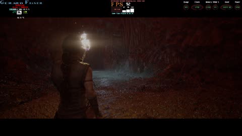 Senua's Saga Hellblade II 4K HDR Gameplay PC Sony Bravia 9 Rtx 4090 AMD 9800x3d