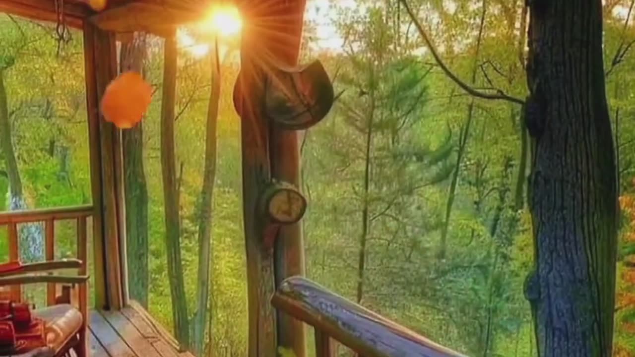 Serene Mornings, Golden Sunsets and Lush Greenery.