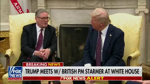 Trump to Starmer: "Could you take on Russia by yourselves?"