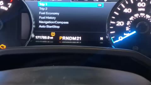 2015 Ford F150 - Oil Life Reset