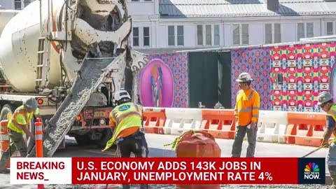 U.S. added 143,000 jobs in January, unemployment rate dips to 4%
