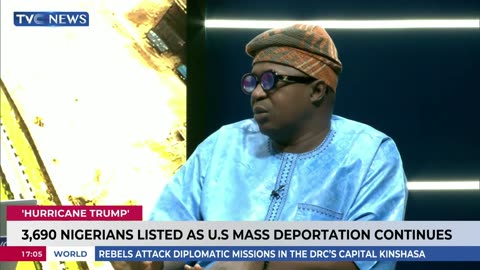 3,690 Nigerians Listed As U.S Mass Deportation Continues