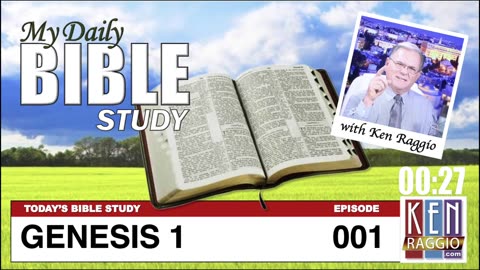 TODAY'S BIBLE STUDY - 001 - GENESIS 1
