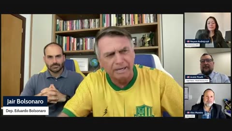 JAIR MESSIAS BOLSONARO - DONALD TRUMP E A EXPOSIÇÃO USAID - OEA NO BRASIL