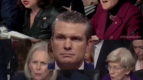 Pete Hegseth's Confirmation Hearing in 11-Seconds