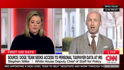 Stephen Miller Explodes On CNN Host In Chaotic Segment: 'Why Are You Not Celebrating The Cuts?'