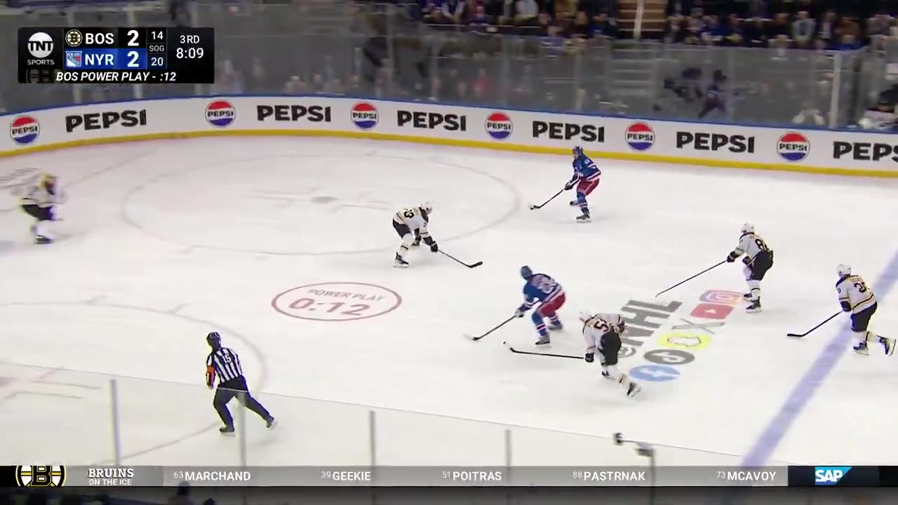 New York Rangers - NEVER LOOKED BACK. Mika finds Kreids for the shorty!