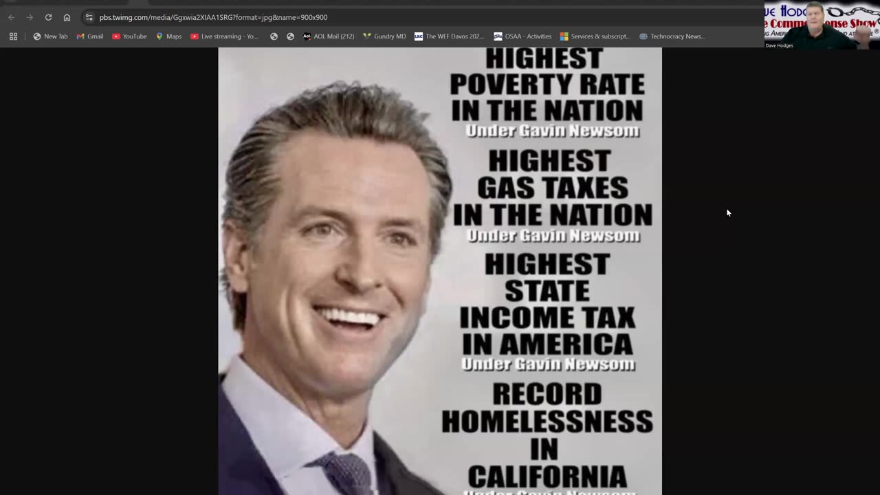 TRUMP MUST ARREST NEWSOM & TAKEOVER CALIFORNIA IN ORDER TO SAVE CITIZEN LIVES