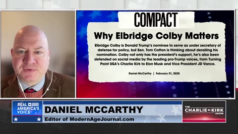 The Debate over Elbridge Colby & Why He Must Be Confirmed