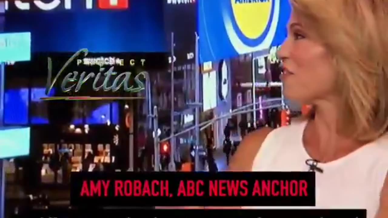 Amy Robach was stopped from running a story on ABC I wonder who controls the media 🤔