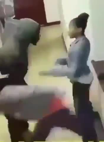 Father beats up daycare workers for locking daughter in dark room.