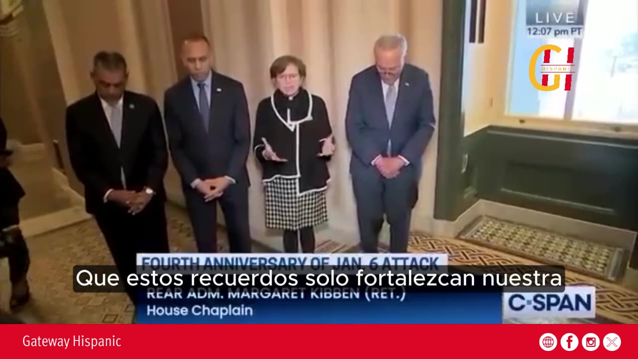 Democrats hold a prayer on “the enemies within”