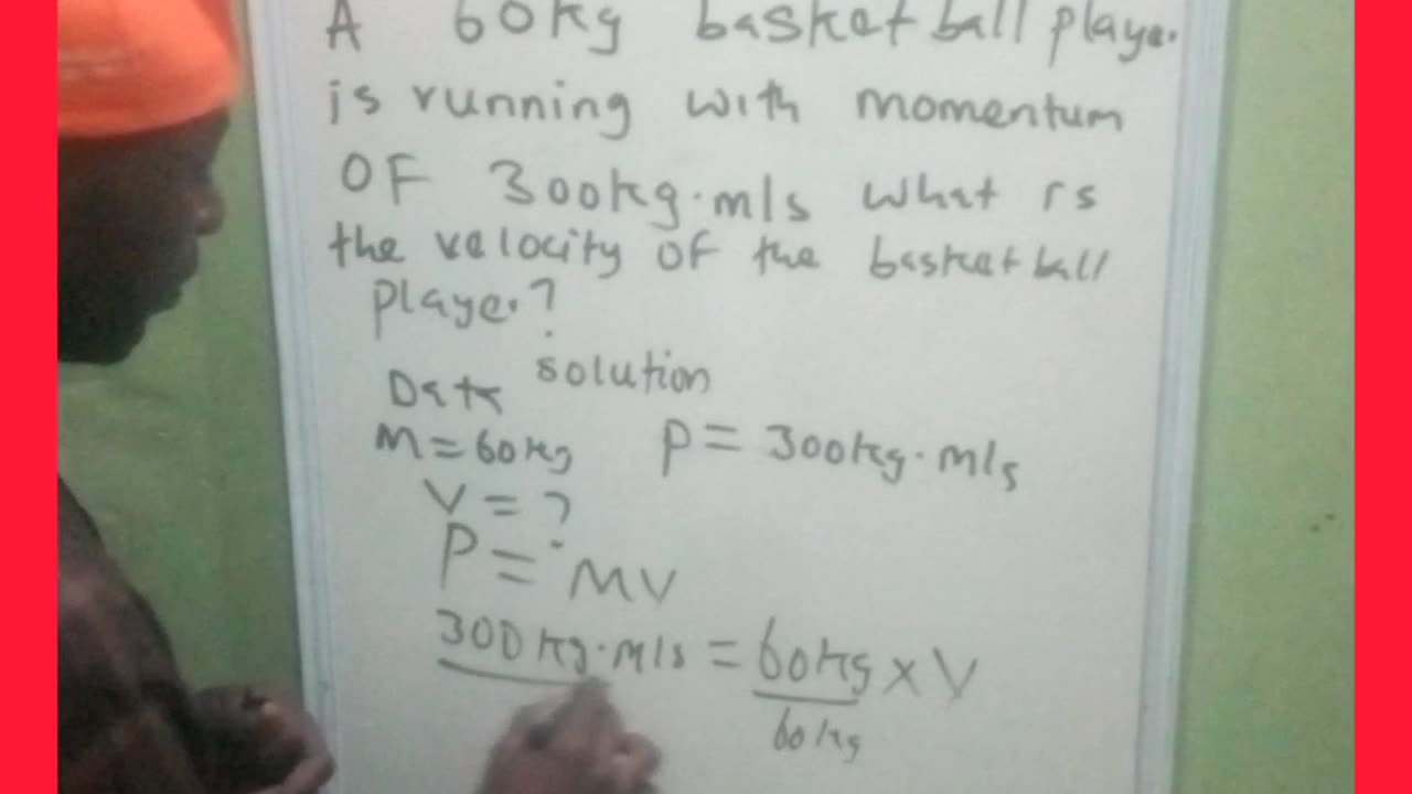 Calculation on Momentum part 3