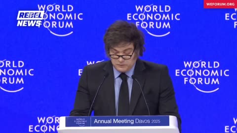 Javier Milei goes to the WEF just to deliver the message that their reign is over