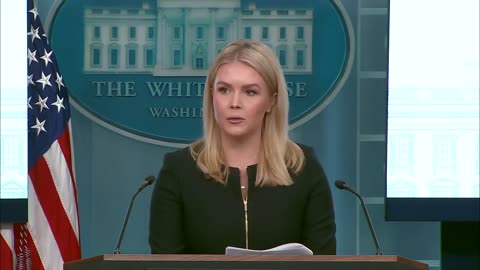 🚨🔥Press Secretary Karoline Leavitt: "President Trump has delivered justice for the..