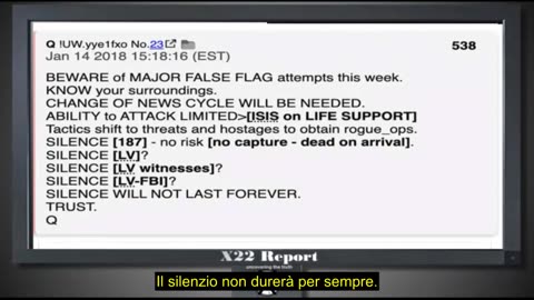 X22 Report Episodio 3581b