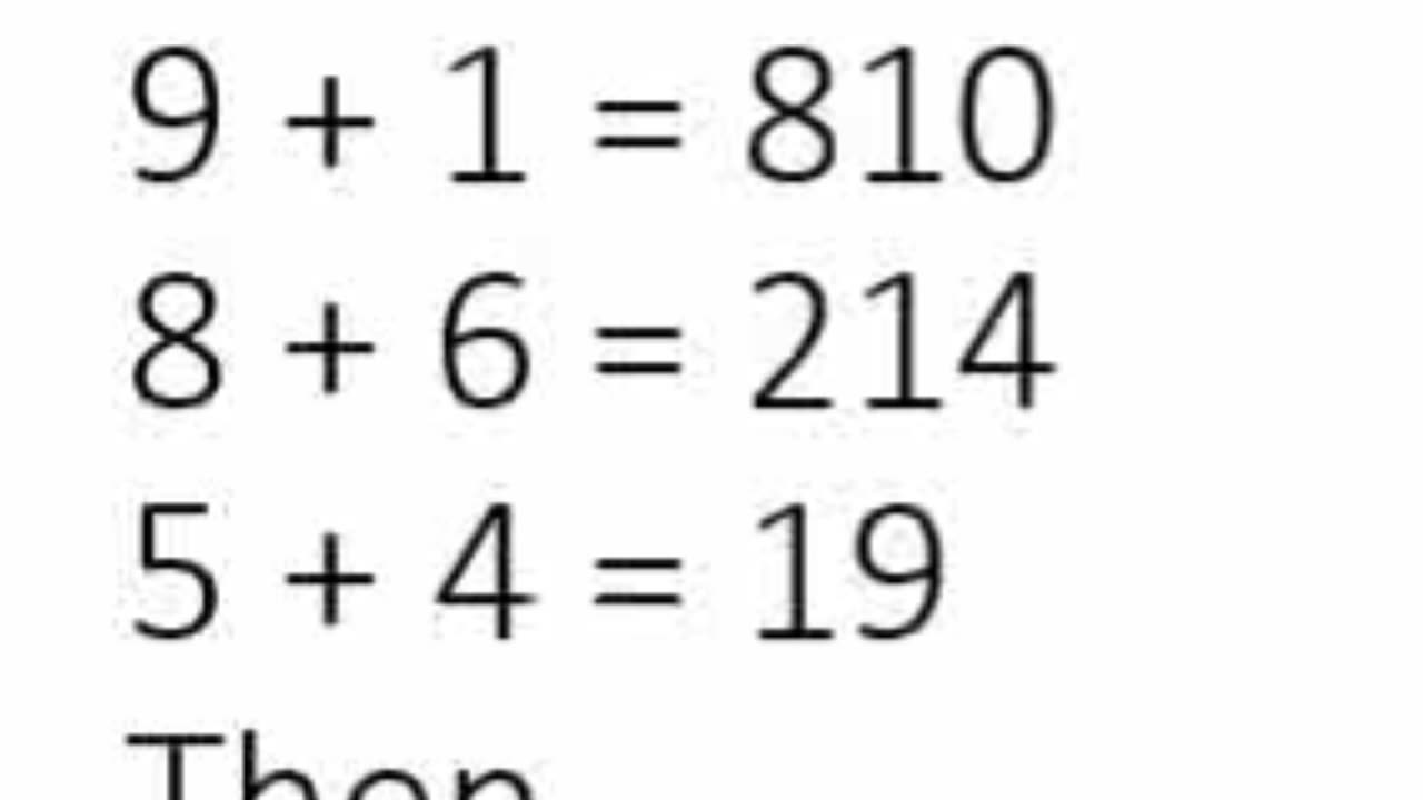 Math Brain Teaser