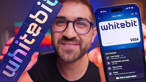 WHITEBIT CARD: la GUIDA DEFINITIVA 💸 (Bonus + Vantaggi + Trick) || SUPER NOVITÀ 2025