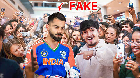 I Tricked Whole City With fake Virat kohli