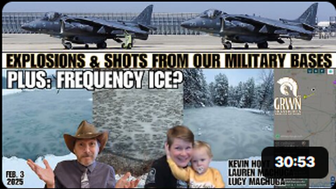 Military bases, explosions, shots and... frequency ice?