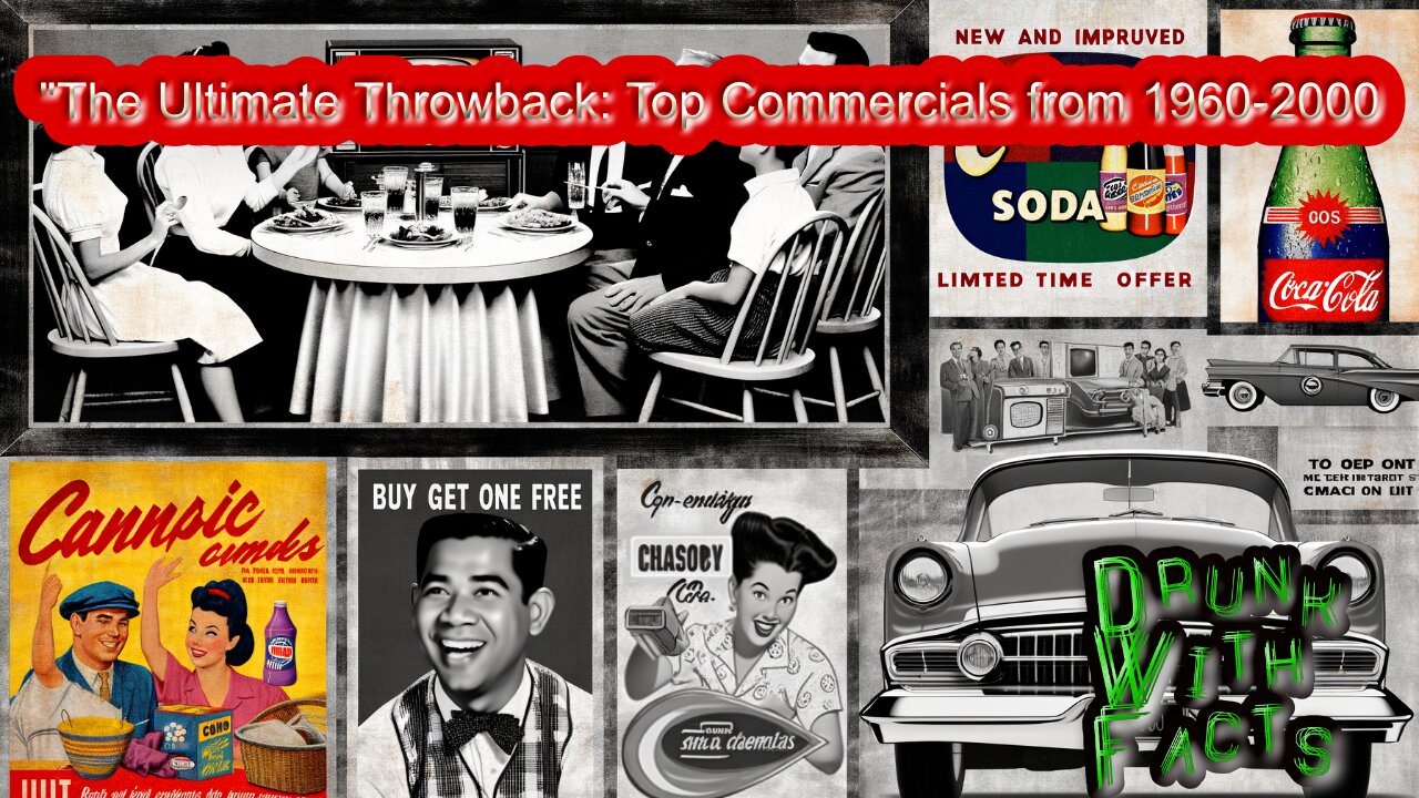 The Ultimate Throwback: Top Commercials from 1960-2000